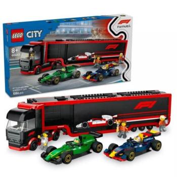 LEGO® City F1®-es kamion, RB20 és AMR24 F1®-es autókkal 60445 kép