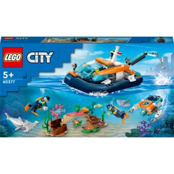 LEGO® City: Felfedező búvárhajó 60377 kép