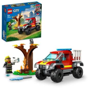 LEGO® City: Fire 4x4 Tűzoltóautós mentés 60393 kép