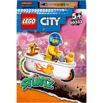 LEGO® City: Fürdőkádas kaszkadőr motorkerékpár (60333) kép