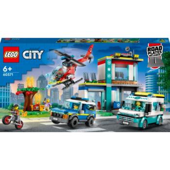 LEGO® City: Mentő járművek központja (60371) kép