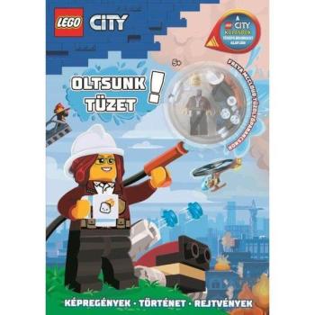 Lego City - Oltsunk tüzet - Freya McCloud tűzoltóparancsnok minifiguráva kép