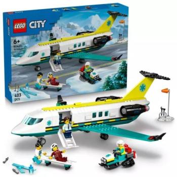 LEGO® City Sürgősségi mentőrepülőgép - repülős játék 60465 kép