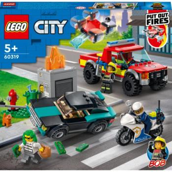 LEGO® City: Tűzoltás és rendőrségi hajsza (60319) kép