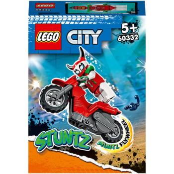 LEGO® City: Vakmerő skorpió kaszkadőr motorkerékpár (60332) kép