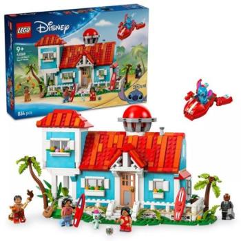 LEGO® Disney Lilo ás Stitch tengerparti háza 43268 kép