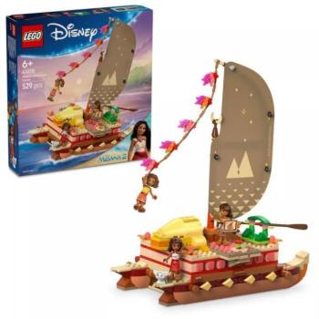 LEGO® Disney Princess Vaiana kalandokkal teli kenuja 43270 kép