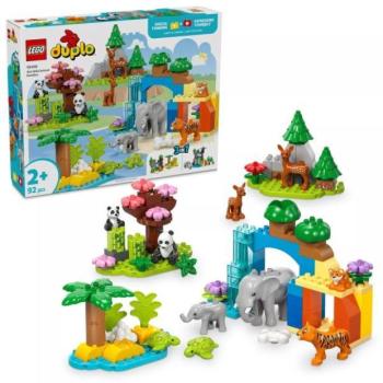LEGO® DUPLO® 3 az 1-ben állatcsaládok a vadvilágban játék 10446 kép
