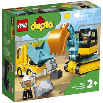 LEGO® DUPLO®: Teherautó és lánctalpas exkavátor (10931) kép