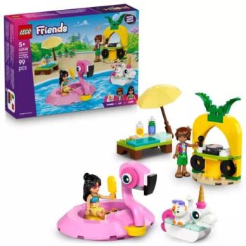 LEGO® Friends Medencés buli flamingóval és egyszarvúval 42658 kép