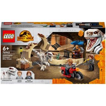 LEGO® Jurassic World: Atrociraptor dinoszaurusz: Motoros üldözés 76945 kép