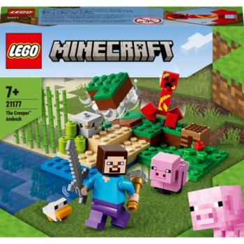 LEGO® Minecraft A Creeper rajtaütés 21177 kép