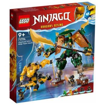 LEGO Ninjago: 71794 Lloyd és Arin nindzsacsapatának robotjai kép