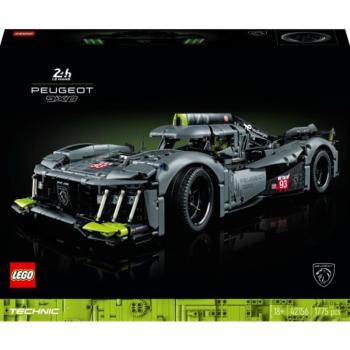 LEGO® Technic PEUGEOT 9X8 24H Le Mans Hybrid Hypercar (42156) kép