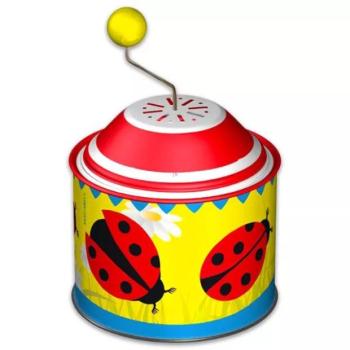 Lena: Katica mintás zenélő doboz - nosztalgia játék kép