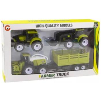 Lendkerekes kombájn - 4 db-os szett kép