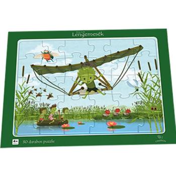 Lengemesék - A Viharsárkány 30 darabos keretes puzzle kép