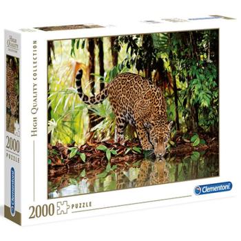 Leopárd HQC 2000db-os panoráma puzzle - Clementoni kép