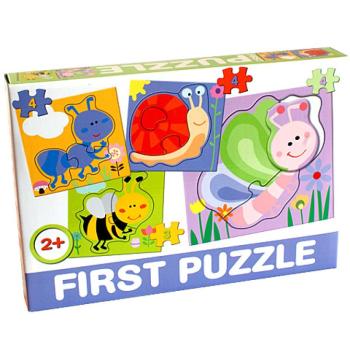 Lepkés Bébipuzzle - D-Toys kép