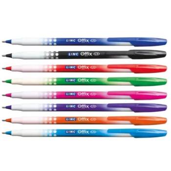 Linc: Offix golyóstoll - 0,33 mm, piros kép