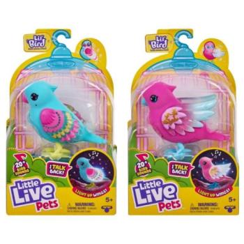 Little Live Pets: Interaktív papagáj világító szárnnyal - kétféle kép