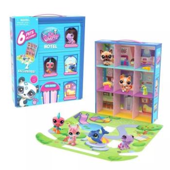 Littlest Pet Shop: 2 az 1-ben játékkészlet figurákkal kép