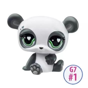 Littlest Pet Shop: Játékfigura #1 - Fekete panda kép