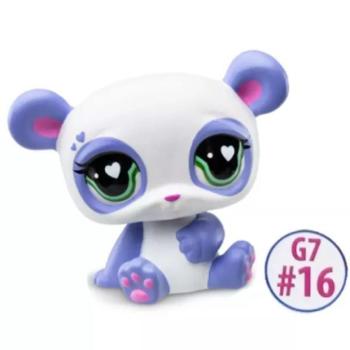 Littlest Pet Shop: Játékfigura #16 - Lila panda kép