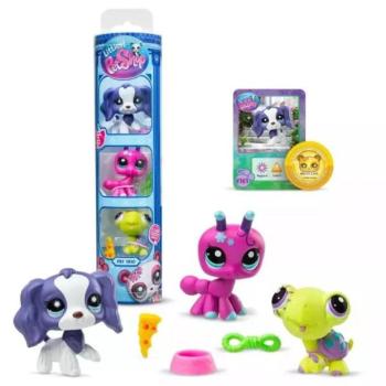Littlest Pet Shop: Játékkészlet hengerben, 7. generáció, 3. széria - 160-162 kép