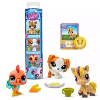 Littlest Pet Shop: Játékkészlet hengerben, 7. generáció, 3. széria - 163-165 kép