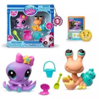 Littlest Pet Shop: Páros játékkészlet, 7. generáció, 3. széria - #154 és #155 kép