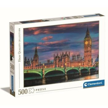 Londoni parlament HQC 500 db-os puzzle - Clementoni kép