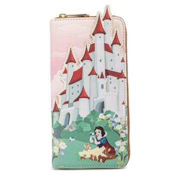 Loungefly Disney: Snow White with Castle körbe cipzáras pénztárca kép