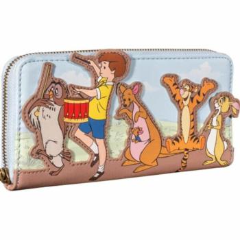 Loungefly Disney: Winnie the Pooh 95th Anniversary körbe cipzáras pénztárca kép