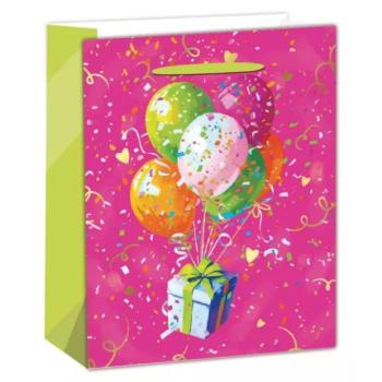 Lufis ajándék mintás ajándéktasak - 26 x 32 cm kép