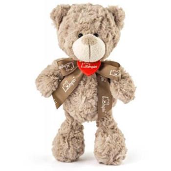 Lumpin plüss Teddy maci nyakkendővel 43cm kép