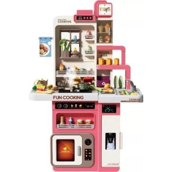 Luxus játékkonyha szett fénnyel, 91 db-os kép