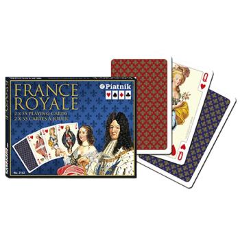 Luxus römi kártya - France Royale 2x55 lap - Piatnik kép