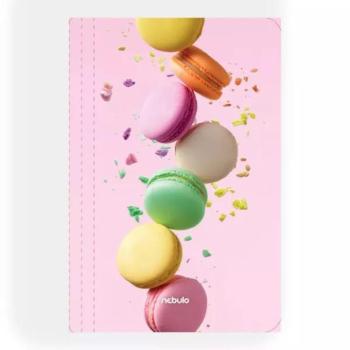 Macaron mintás gumis mappa - A4 kép
