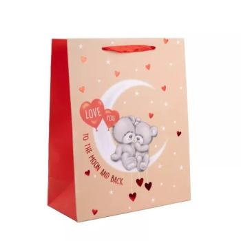 Macipár a holdon ajándéktasak - 18 x 23 cm kép