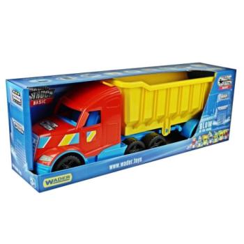 Magic Truck Basic Kamion billencses utánfutóval és világítással 80cm-es - Wader kép