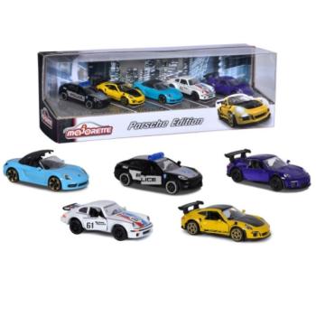 Majorette: Porsche Edition fém kisautók 5db-os szett 1/64 - Simba Toys kép