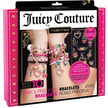 Make It Real: Juicy Couture pink és csillogó ékszerkészítő szett kép