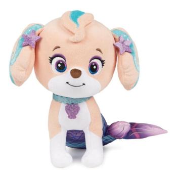 Mancs Őrjárat: Gund Mancs Őrjárat Aqua Pups Coral plüss figura 23cm - Spin Master kép