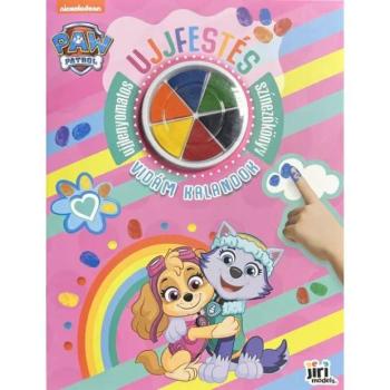 Mancs őrjárat - Vidám kalandok ujjfestő füzet kép