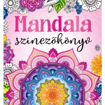 Mandala színezőkönyv kép