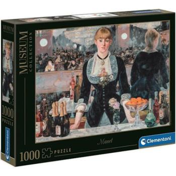 Manet: Egy Bár A Folie Bergeren Múzeum HQC puzzle 1000db-os - Clementoni kép