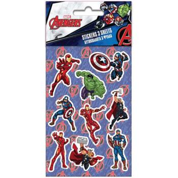 Marvel Bosszúállók matrica szett 8x12cm 5 lap kép