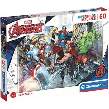 Marvel: Bosszúállók Supercolor puzzle 60db-os - Clementoni kép