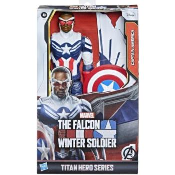 Marvel Bosszúállók: Titan Hero Deluxe Sólyom akciófigura 30cm-es - Hasbro kép